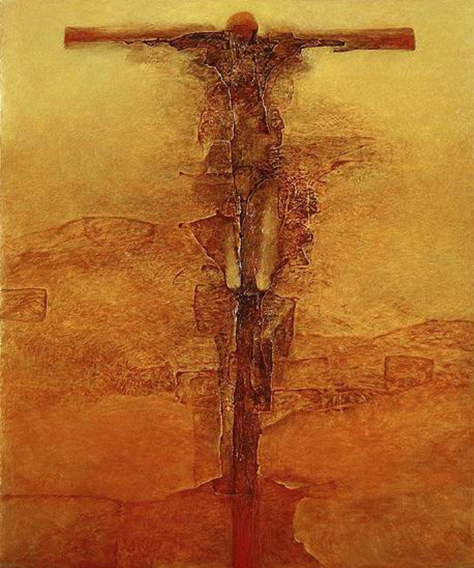 Zdzisław Beksiński Crucifixion