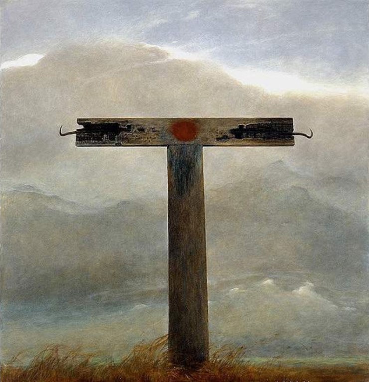 Zdzisław Beksiński Crucifixion