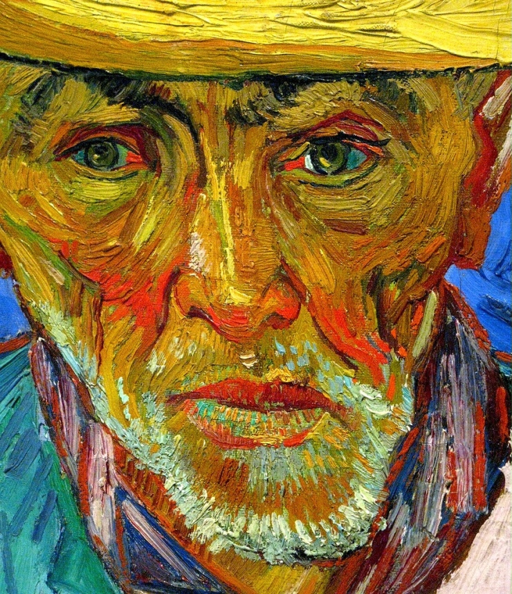Portrait of a Peasant (Patience Escalier) by Vincent Van Gogh.