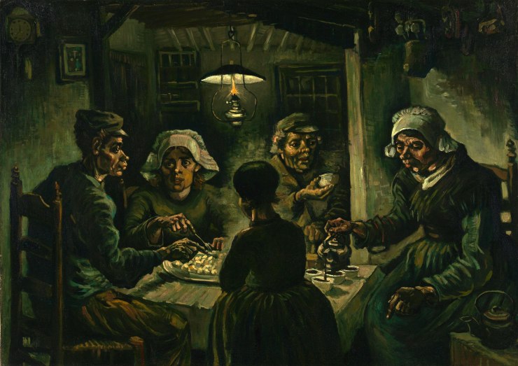 The Potato Eaters, 1885 by Vincent Van Gogh