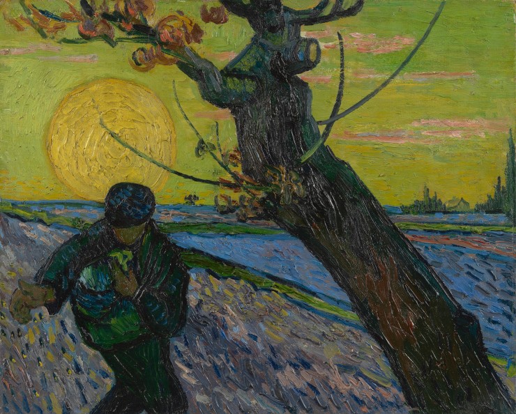 The Sower, 1889 by Vincent Van Gogh